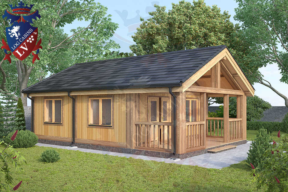 1 bedroom Residential log cabins 