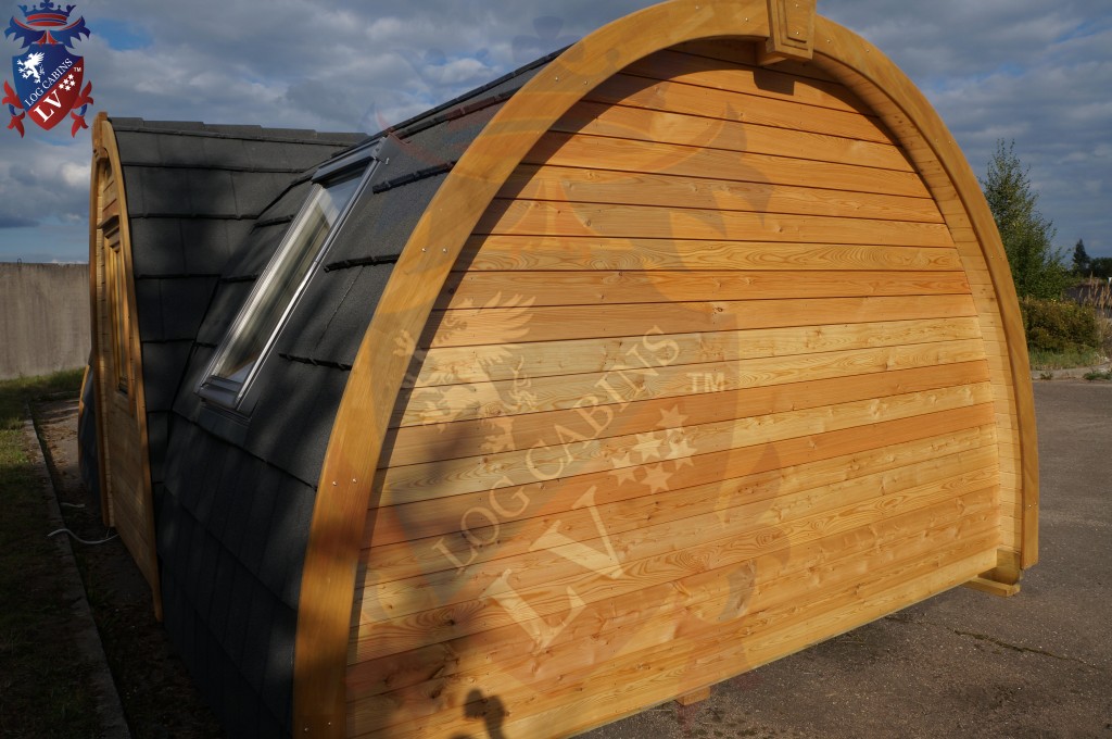 camping pods with toilets