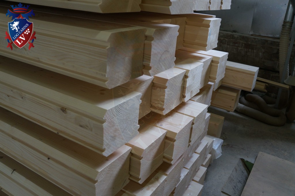 laminated Larch Logs 44