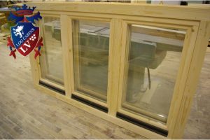 Log Cabins Windows
