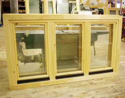 Log Cabins Windows