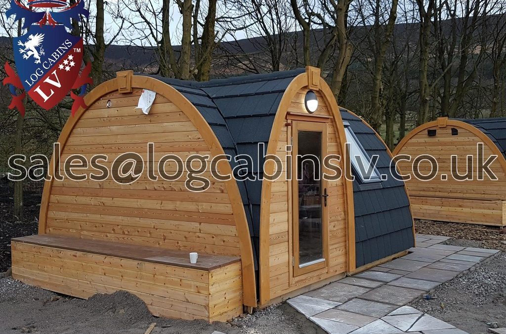 High Quality Camping Pods 4.8 m x 4.0 m