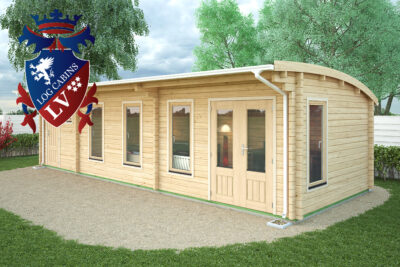 Ditchling Log Cabin Ki Range 9.5m x 3.5m - 1640