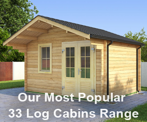 Log Cabins Most Popular Range